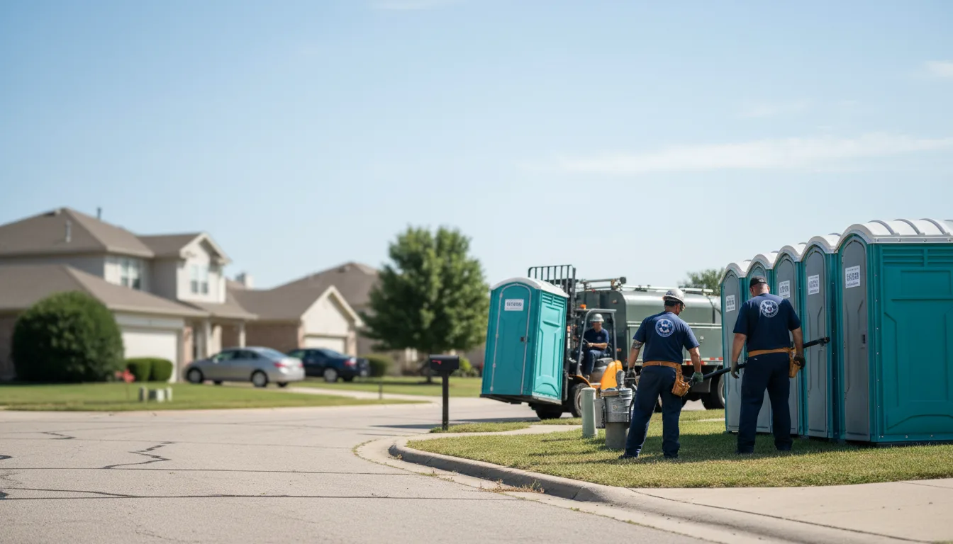 Porta Potty Rental in Shamrock, TX near me